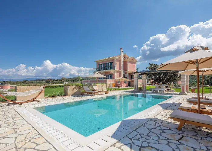 Rose Corfu Villa Almiros Beach