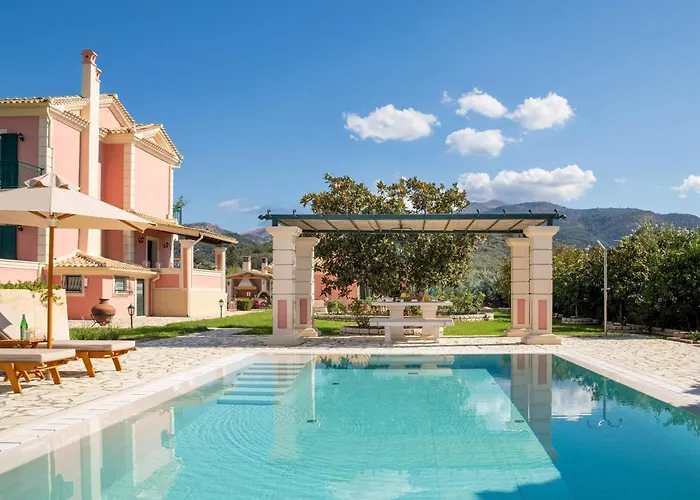 Rose Corfu Villa Almiros Beach