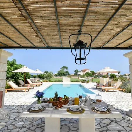 ヴィラ Rose Corfu Almiros Beach