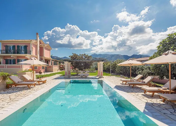 Villa Rose Corfu Almiros strand