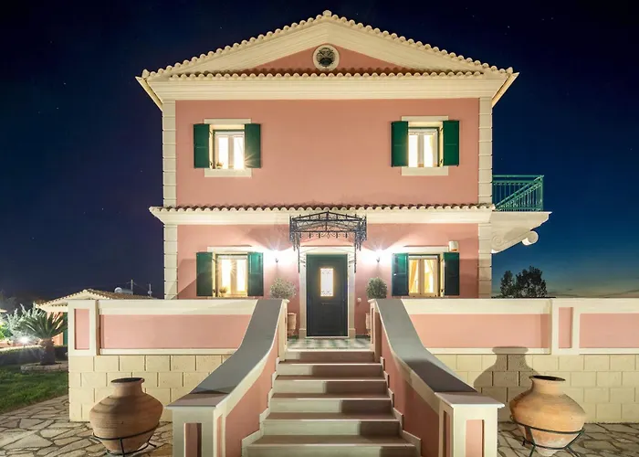 Rose Corfu Villa Almiros strand